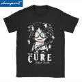 Men Women's T-shirt cure Robert Smith fashion 100% cotton tee shirt Short Sleeve T shirt o neck clothing 4XL 5XL 6XL. 