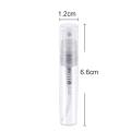 100 Pcs Disposable Perfume Atomizer, Clear Plastic Spray Bottle Portable Fragrance Spray Bottle - 3Ml. 