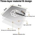 10Pcs Pack of Adhesive Suction Cup Hooks stick hook Heavy Duty Sticky Wall & Ceiling & Door Nail Free Clear Hook for Bathroom and Kitchen No Scratch Waterproof and Oilproof Sticker. 