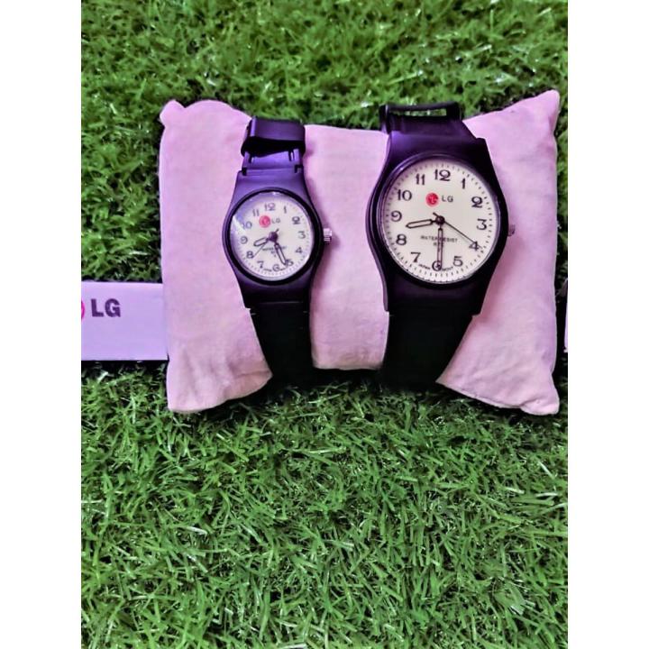 LG WATERPROOF COUPLE WATCH