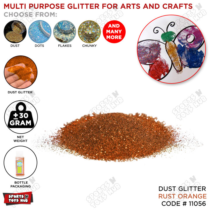 Multi Purpose Glitter Collection, Art & Craft DIY, Easy To Use, Arts, Crafts, Flexible Slime, Decorative Works, Canvas, Paper, Cardboard, Design Posters, Powder Shake Jar, Tumbler Scrapbook, Fun School Projects For Girls, Boys & Kids