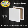 Canvas Board 12x12 inches, Canvas Board for Painting, Canvas for Painting, Canvas Painting, Canvas Board, Canvas Board for Artist, Canvas Board for Painting 12x12 Inches ( 1 Pcs ). 