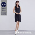 Modal Summer New Long Dress Casual Women's Dress Korean Style Vest Skirt plus Size Sleeveless Dress Women. 