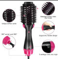 one step, hot air brush, 3 in 1, dryer, straightner, comb, straightener brush, hair dryer, 1 step 3in1, jerry traders.. 