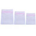 3 Size Zippered Mesh Laundry Wash Bags Foldable Lingerie Bra Socks Underwear Washing Machine Clothes Net. 