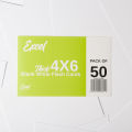 Flash Cards - Index Cards - Memo Cards Excel 6X4 Inches Blank. 