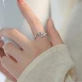 Hug Ring For Women  Cute Minimalist Hands Embracing Adjustable love  Rings Couple Jewelry Party Gift. 
