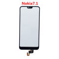 Outer Screen For Nokia 2.2 3.2 4.2 7.1 6.1 Plus Digitizer Sensor Front Touch Panel LCD Display Glass Cover Repair Replace Parts. 