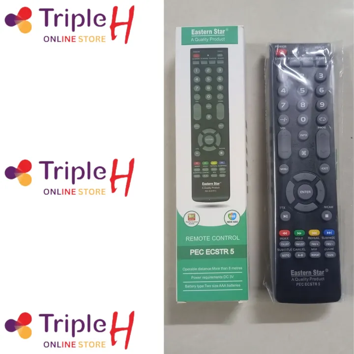 Ecostar%20Remote%20Control%20Original%20Eastern%20Star%20For%20Ecostar%20LCD/LED%20TVs%20Model%20PEC%20ECSTR%205%20Black%20Color%20Soft%20Press%20Buttons%20%7C%20Triple%20H%20-%20Image%208