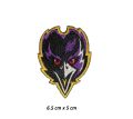 Baltimore Ravens American football team badge Iron on Embroidered Patch #1766. 