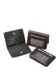 Leather Wallet | Genuine Leather | Sheep Leather | Small Wallet | 5 card holder’s compartments | 2 small cash compartments | 1 large cash compartment | 1 teach button for opening compartment | Uni-sex Wallet. 