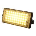 Flood Light yellow, Warm,  3800LM Waterproof IP65 For Outdoor AC 220 50W LED. 