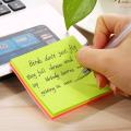Multicolor Sticky Notes, Bright Colours Self-Stick Memo Pad Paper 3X3 inch Square - Pack of 1 / 100 Sheets. 