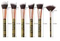 MAANGE 15pcs Professional Makeup Brushes Set Kit Foundation Blush Lip Eyeliner Eye Shadow Face Powder Brush Set For Cosmetic. 