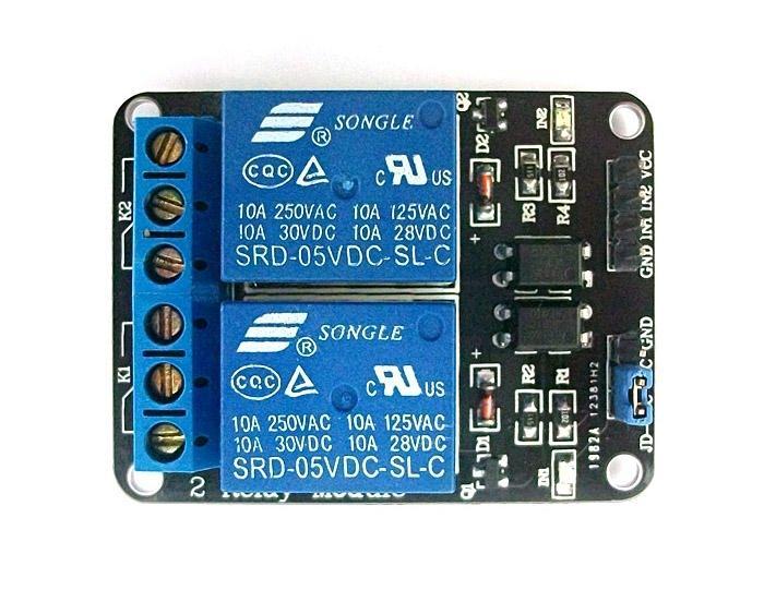 2-Channel 5V Relay Module for Arduino