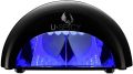 LED Nail Lamp, USpicy LED Brioche Gel & Gelish Light/Polish Dryer (Black 12W) Handy Portable Manicure. 