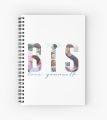 BTS Logo Printed Notebook. 