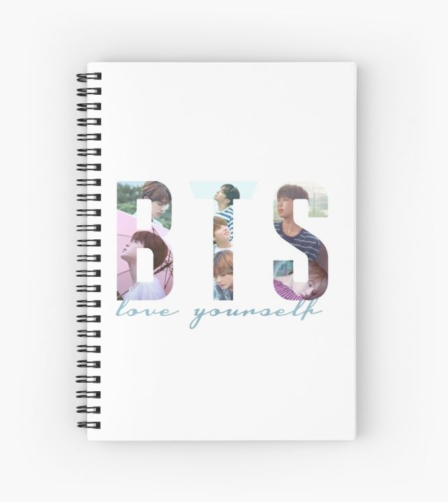 BTS Logo Printed Notebook