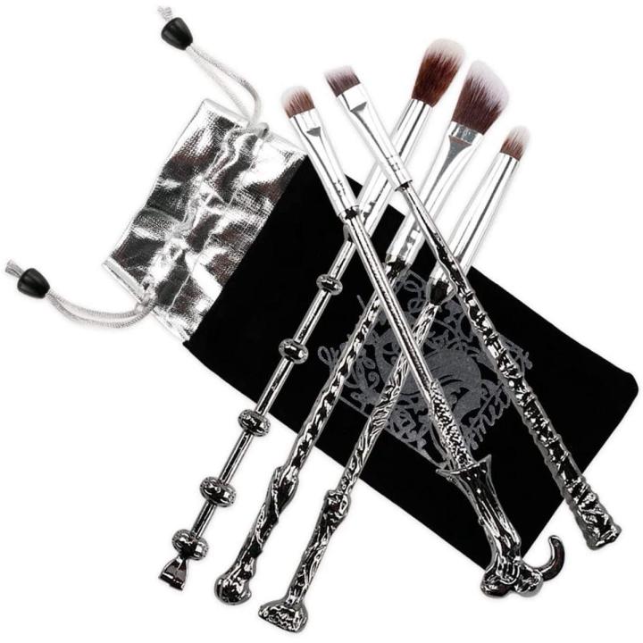 Harry Potter Metal Eye Makeup Brush With Pouch