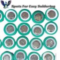 10PSC OF Used Lot High Drain Green 18650 battery Li-ion Lithium Rechargeable 3.7v-4.2v 18650 Battery high Capacity  For Power Bank Flashlight headlight Diy Projects. 