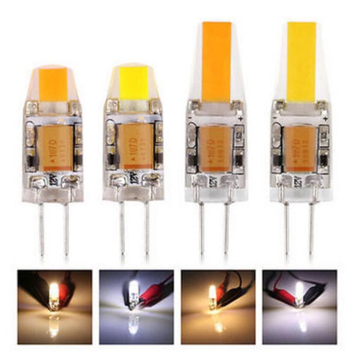 G4 COB LED Light Lamp Halogen for Chandelier Bulb AC/DC 12V 3W / 6W - ( White / Warm White ) - Ampoule