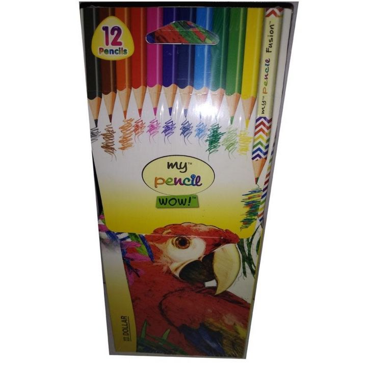 Colour Pencil WOW! (Full 12 Pencils) (1 Pcs)