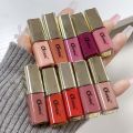 Small Bottle Matte Velvet Lip Glaze Waterproof Long-lasting Smooth Cream Texture Lipstick Lip Gloss Makeup. 