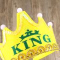 Happy Birthday KING LED Crown for Boys. 
