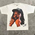 2025 New Streetwear Trend Tyler The Creator T-shirt Retro Trend Portrait Summer Casual Harajuku Y2K Men Women Hip Hop Rap Singer Tee Tops. 