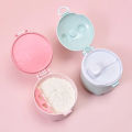Portable Baby Food Container With Spoon Candy Color Infants Toddlers Baby Food Storage Newborn Snack Box. 