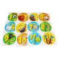 Baby Monthly Milestone Stickers,First Year Set of Baby Boy Month Stickers for Photo Keepsakes,Milestone Photo Sharing Baby Belly Stickers. 