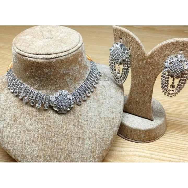 Jewellery Set Choker Hyderabadi Set (2 in 1) Necklace