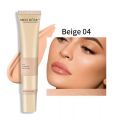Miss Rose 3-in-1 Bundle Silk Foundation - Hydrating Coverage with Oil-Free Concealer & Blender Sponge, Natural Finish, Regular Deal. 