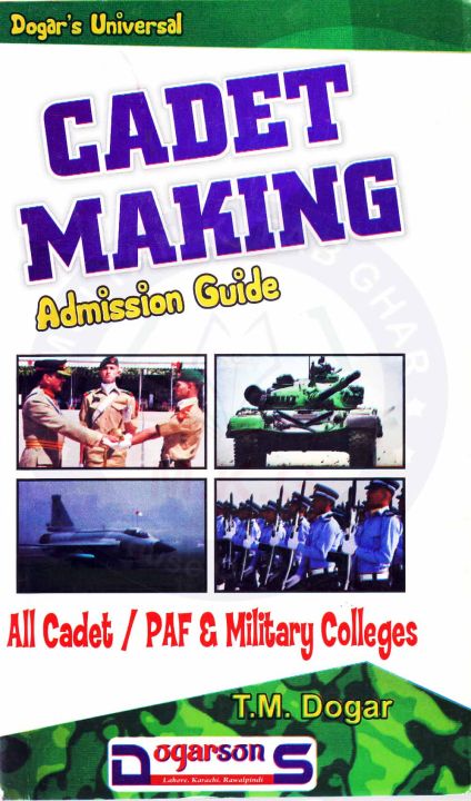 Cadet Making Admission Guide All Cadet PAF And Military Colleges | Daraz.pk