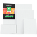 Pack of 5 Rectangle shape Canvas 6x4+ 8x6+ 10x8 + 12x10 + 14x12 inches Canvas For Painting Canvas  Canvas Panels 100% Small Cotton Stretched Canvas. 