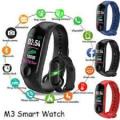 M3 Smart Fitness Band, Bluetooth Intelligence Health Smart Band, Wrist Watch, Health Monitor, Smart Bracelet, Heart Rate Monitor, Smart Band, Band. 