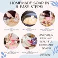 Coconut oil Transparent Soap Base Premium Quality Organic Soap Base Handmade With Mixture of Glycerin. 