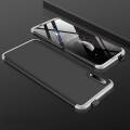 Huawei Y9s 2019 GKK Full Coverage 360 Protection Mobile Phone Back Cover Case - Silver & Black. 