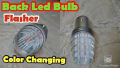 BIKE BACK LIGHT LED FLASHER (One) BULB of Any Design. 