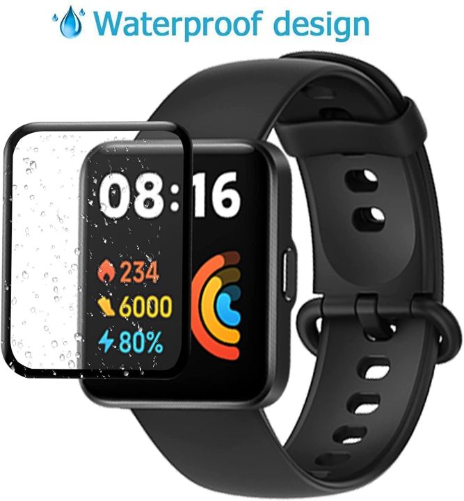 3D Protective Glass For Xiaomi Redmi Wath 2 Lite Full Cover Screen Protector Film For Xiaomi Mi Watch Lite Redmi Watch 2 Film