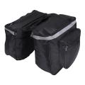 25L Waterproof Mountain Road Bicycle Bike Rack Rear Seat Tail Carrier Trunk Double Pannier Bag. 