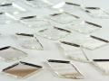 1  x 1/2 inches -  Diamond Shape Mirror Mosaic Tile. 300 pcs. 