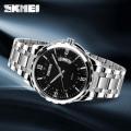 SKMEI Business Fashion Quartz Stainless Steel Waterproof Casual Watches for Men 9069. 