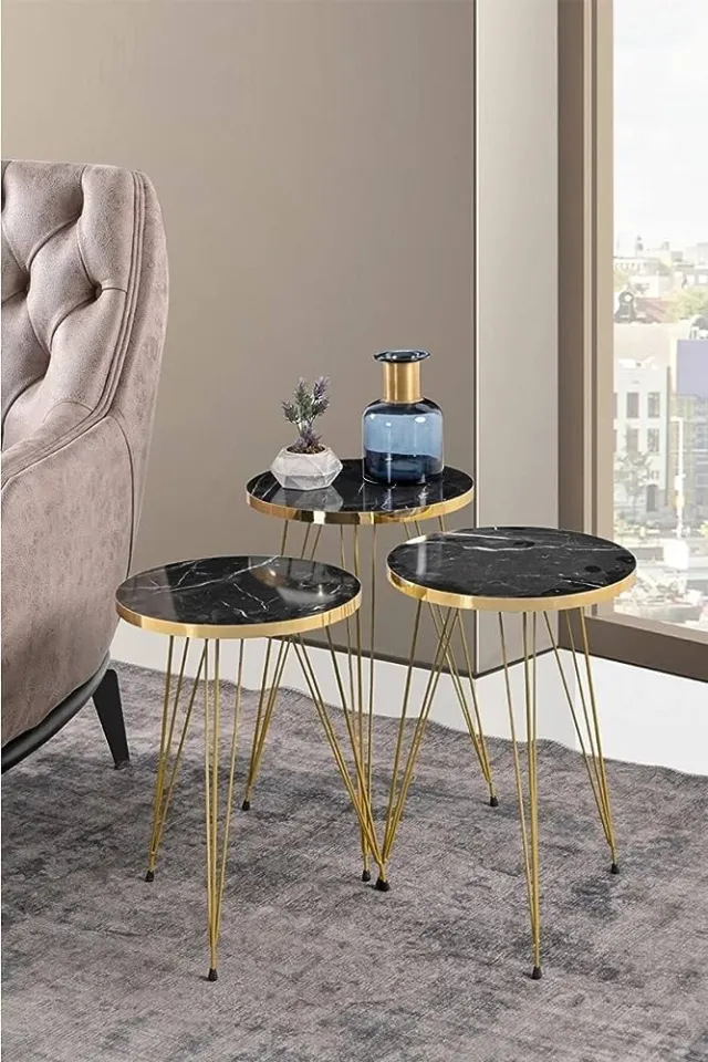 Modern Coffee Table Set Of Pieces For Luxury Living,Premium