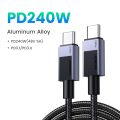 【240W】UGREEN 240W Type C Fast Charging Cable E-Marker for iPhone 16 15 Series Samsung S24 S23 Ultra iPad Pro Macbook Switch. 