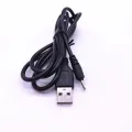2.0mm Power Charger Cord Cable for E71 E90 N70 N71 N72 - Black (patli Pin). 