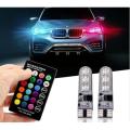 Colorful Auto Lamp Of Infrared Ray Remote Control. 