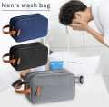 Men's Toiletry Bag Hanging Dopp Kit for Men Water Resistant Travel Bathroom Bag for Toiletries Accessories, Black. 