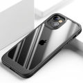 Applicable iphone15 Phone Case Apple 15 Simple Soft Armor Transparent PC Soft Edge iPhone14 Phone case. 