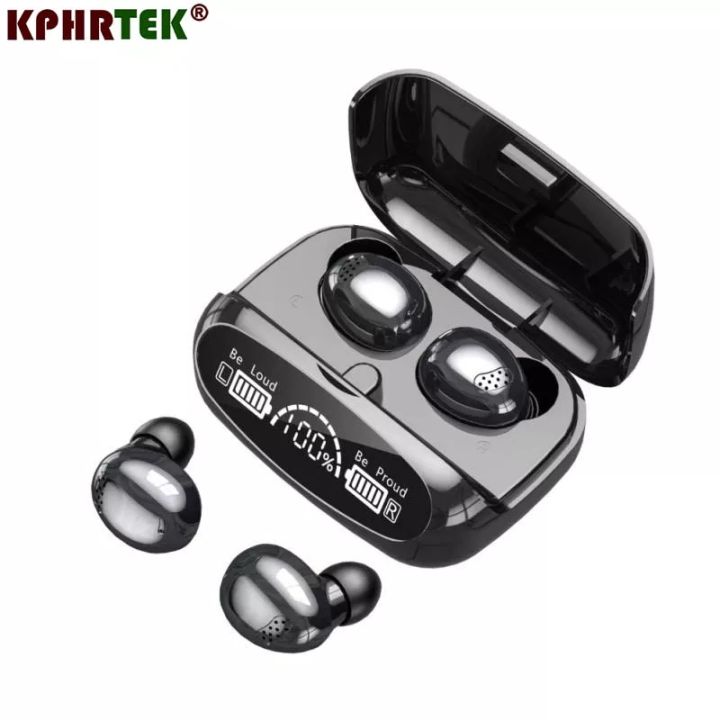 M32 TWS Wireless Headphones Stereo Sport Touch Headset TWS Bluetooth V5.1 Earphones Women Earbuds with Microphone Power Bank 2000mAh M28 M10 F9 Bluetooth Earbuds
